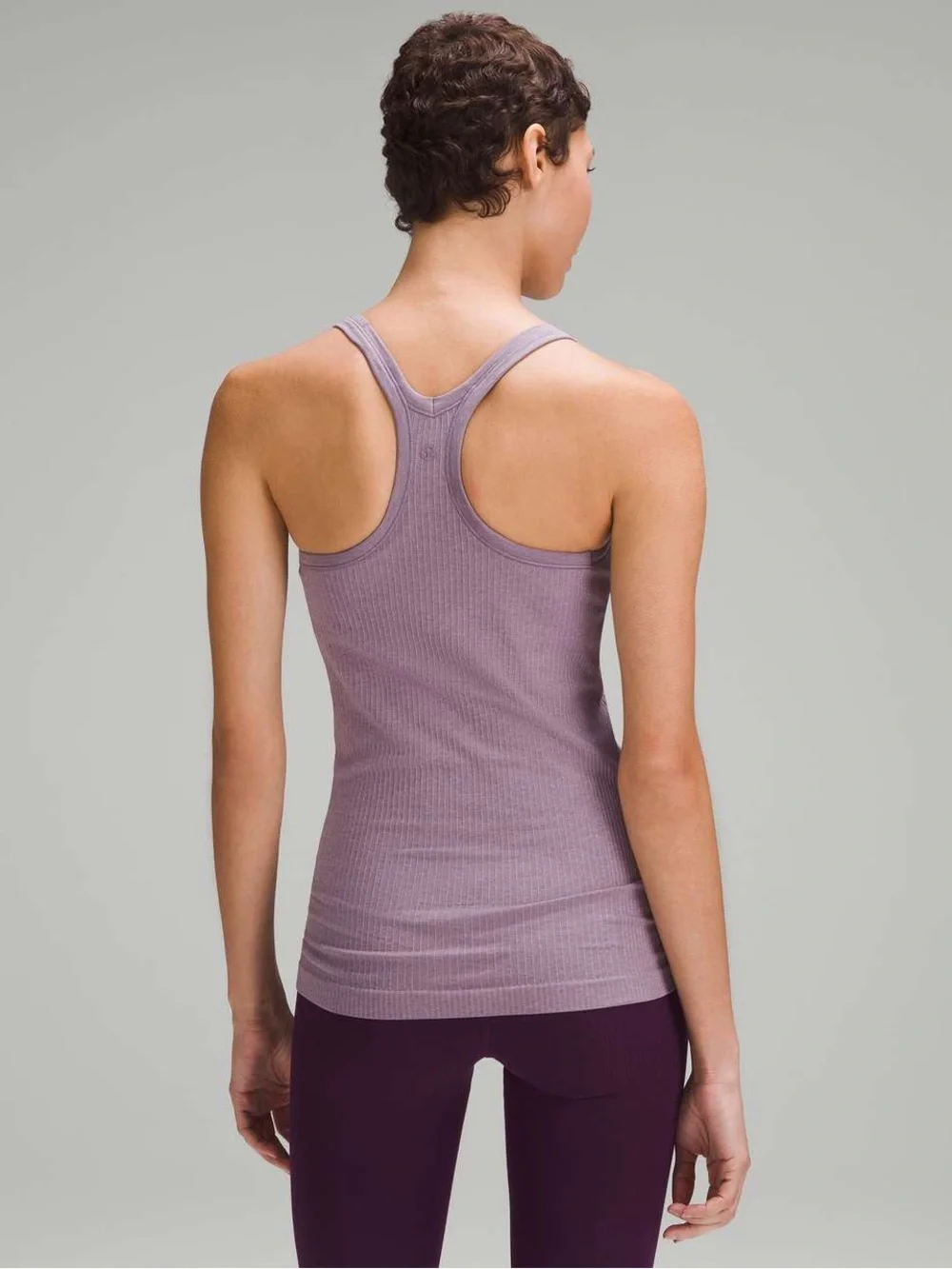 Lululemon Ebb to Street Tank Top Purple Ash Size 4